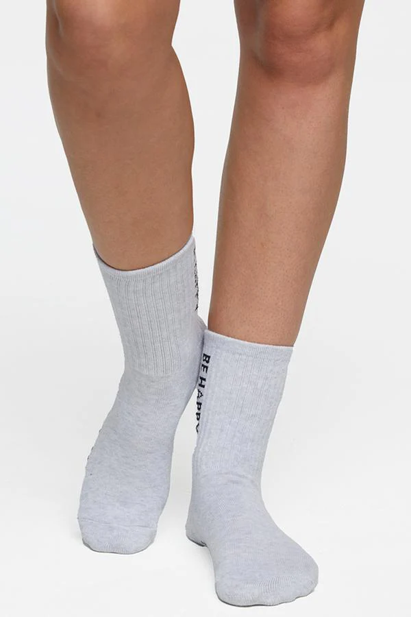 2 Pack Hailey Mid Crew Socks - Image 4