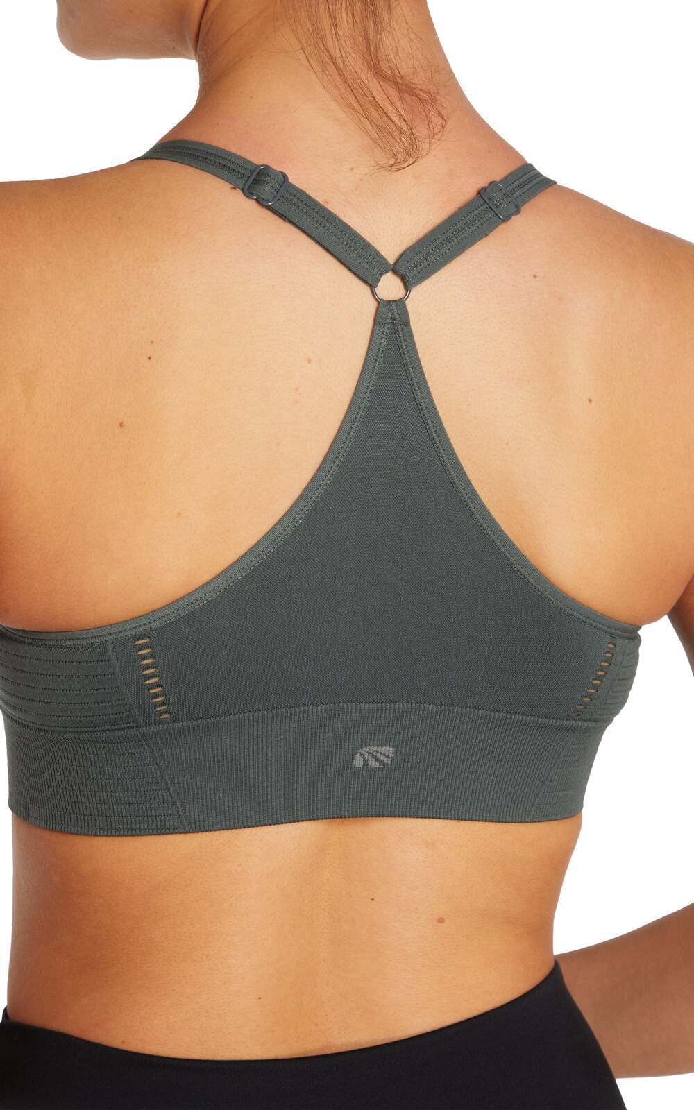 2 Pack Mary Jane Seamless Sports Bra - Urban Chic White - Image 3