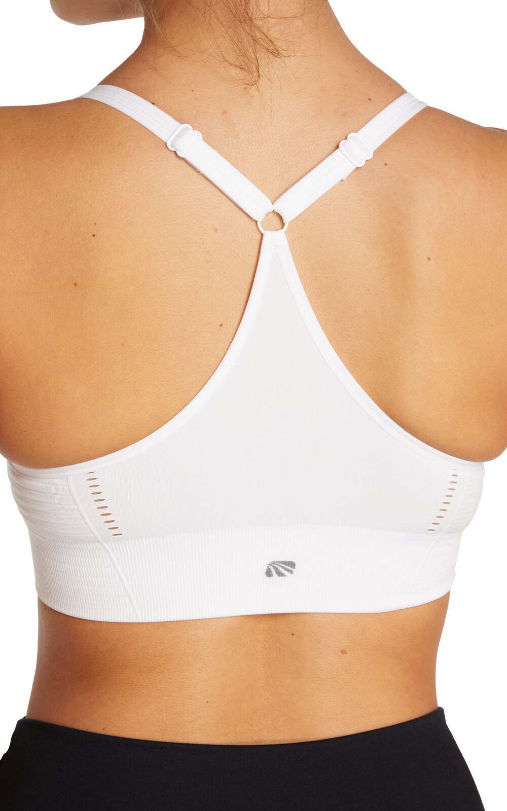 2 Pack Mary Jane Seamless Sports Bra - Urban Chic White - Image 5