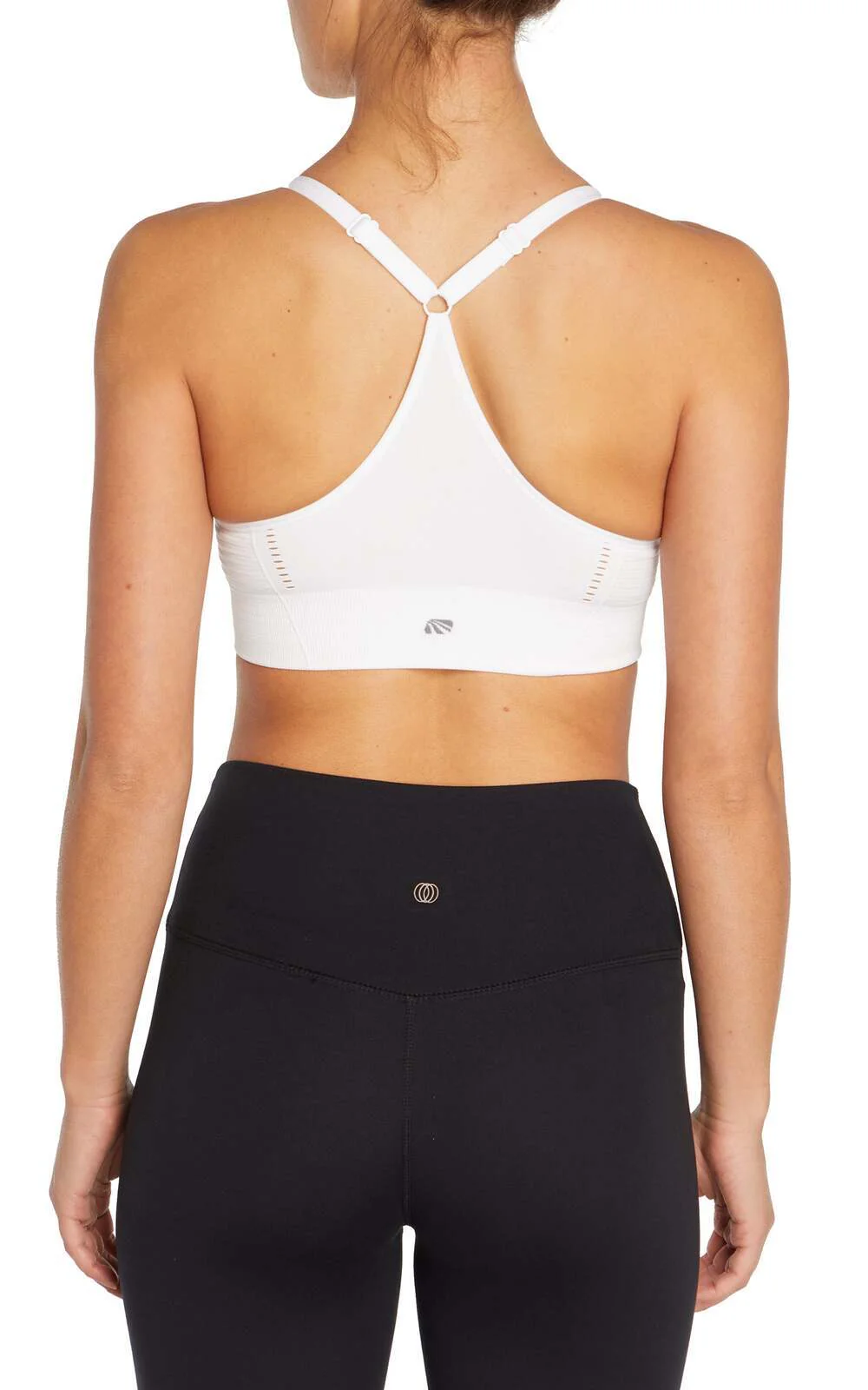 2 Pack Mary Jane Seamless Sports Bra - Urban Chic White - Image 6