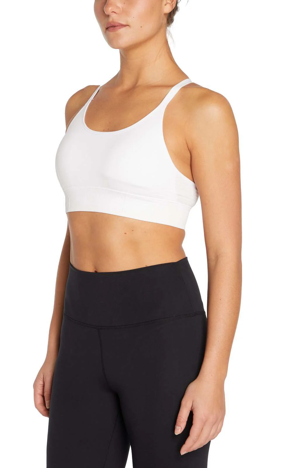 2 Pack Mary Jane Seamless Sports Bra - Urban Chic White - Image 8
