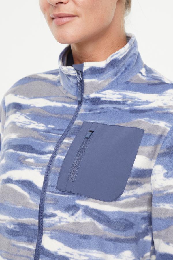 Treeline Fleece Jacket - Vintage Indigo - Image 5