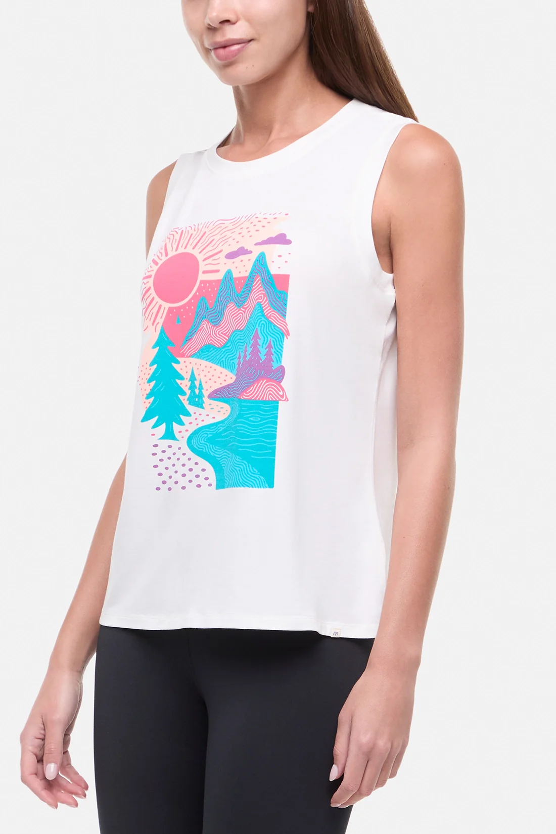 Ana Tank - Sugar Swizzle Abstract Hills - Image 6