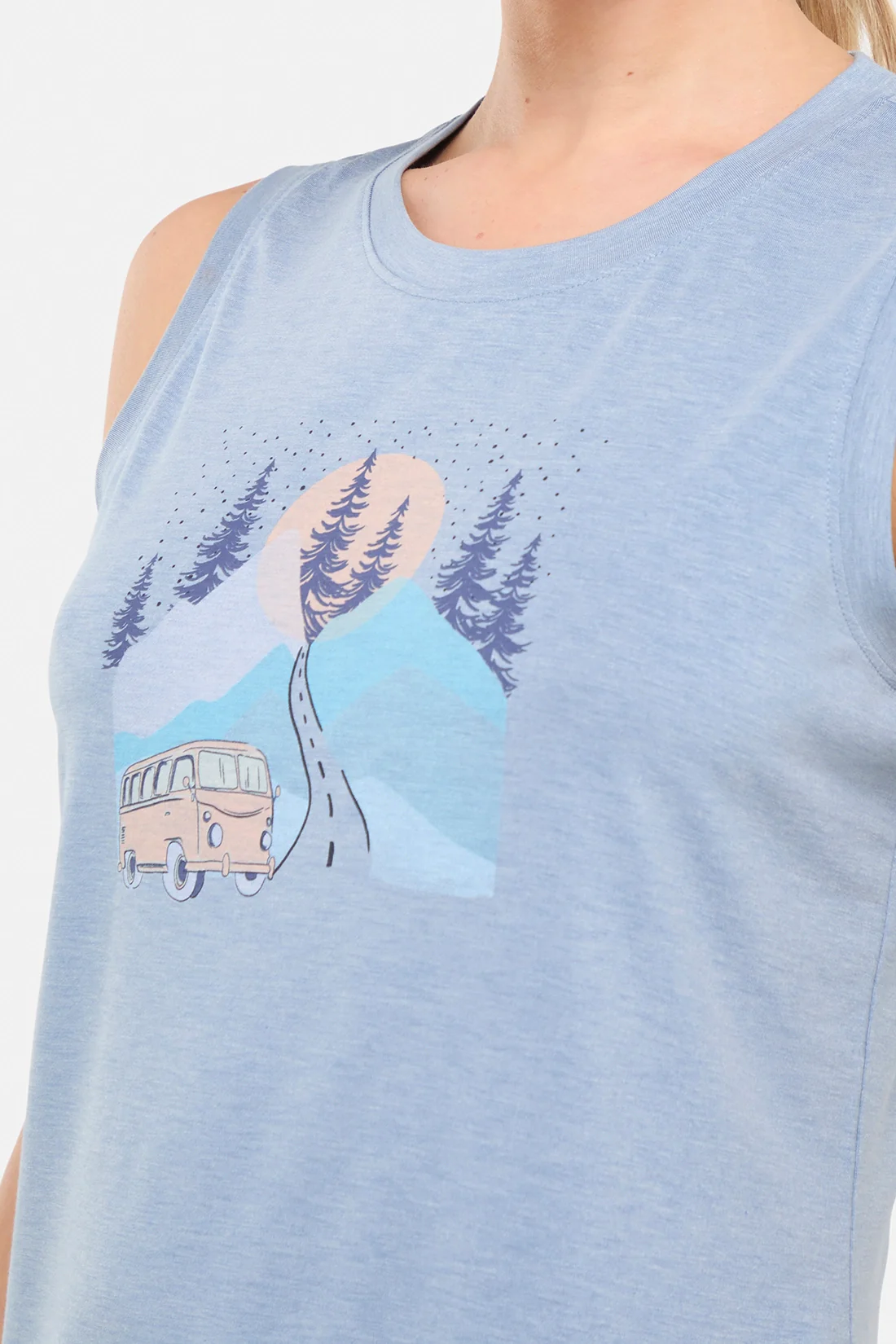 Ana Tank - Heather Troposphere Road Trip Van - Image 3