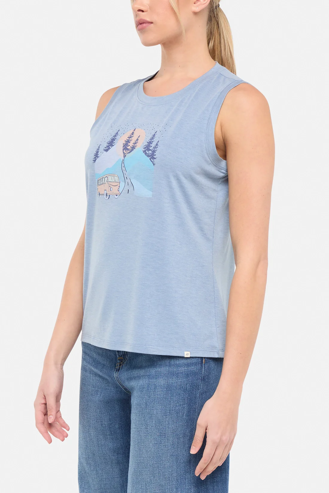 Ana Tank - Heather Troposphere Road Trip Van - Image 4