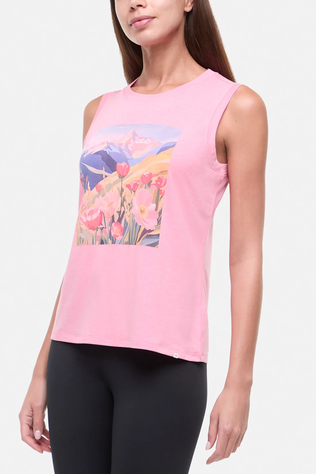 Ana Tank - Heather Rosy Future Vibrant Fields - Image 6