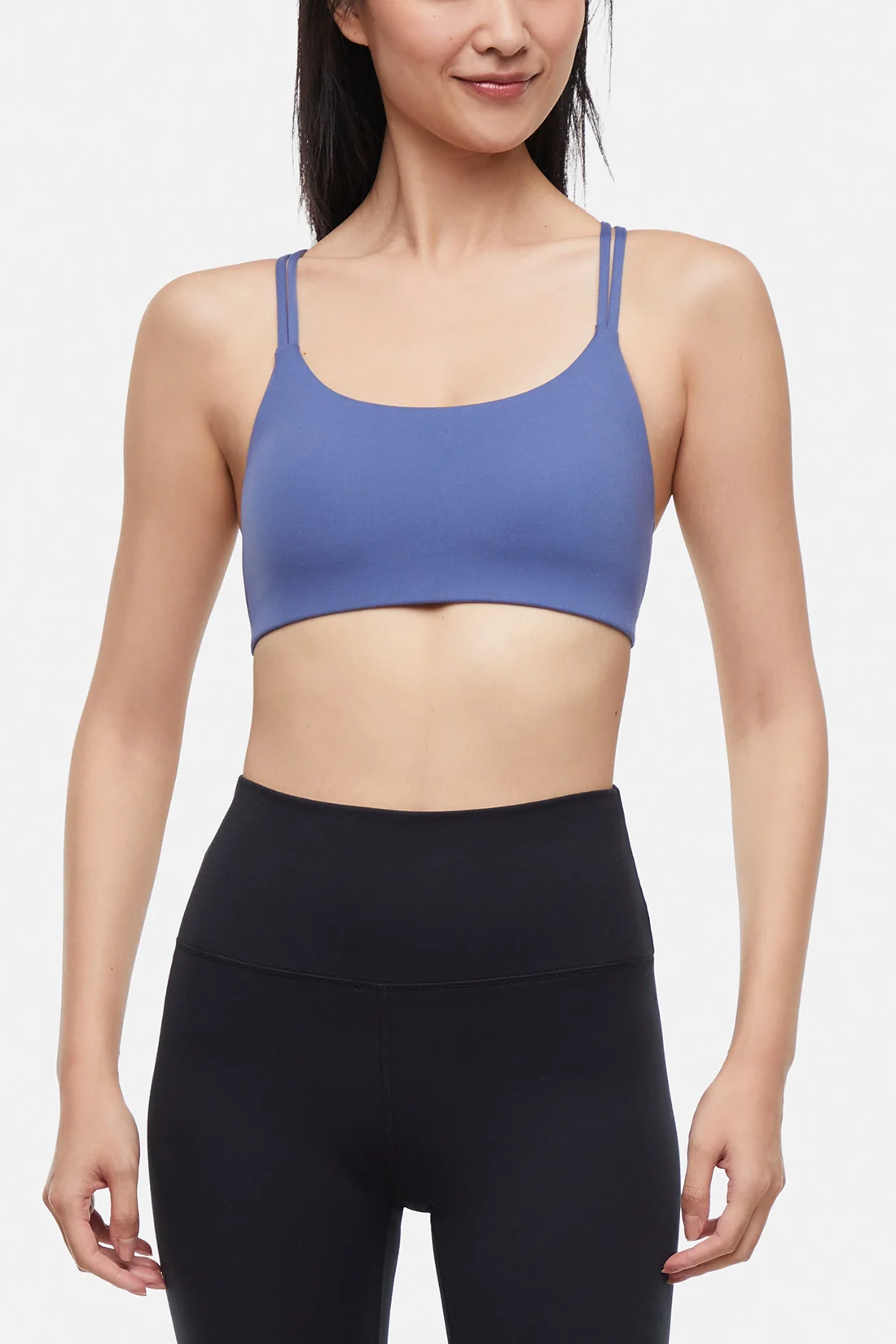 Camilla Sports Bra - Gray Blue