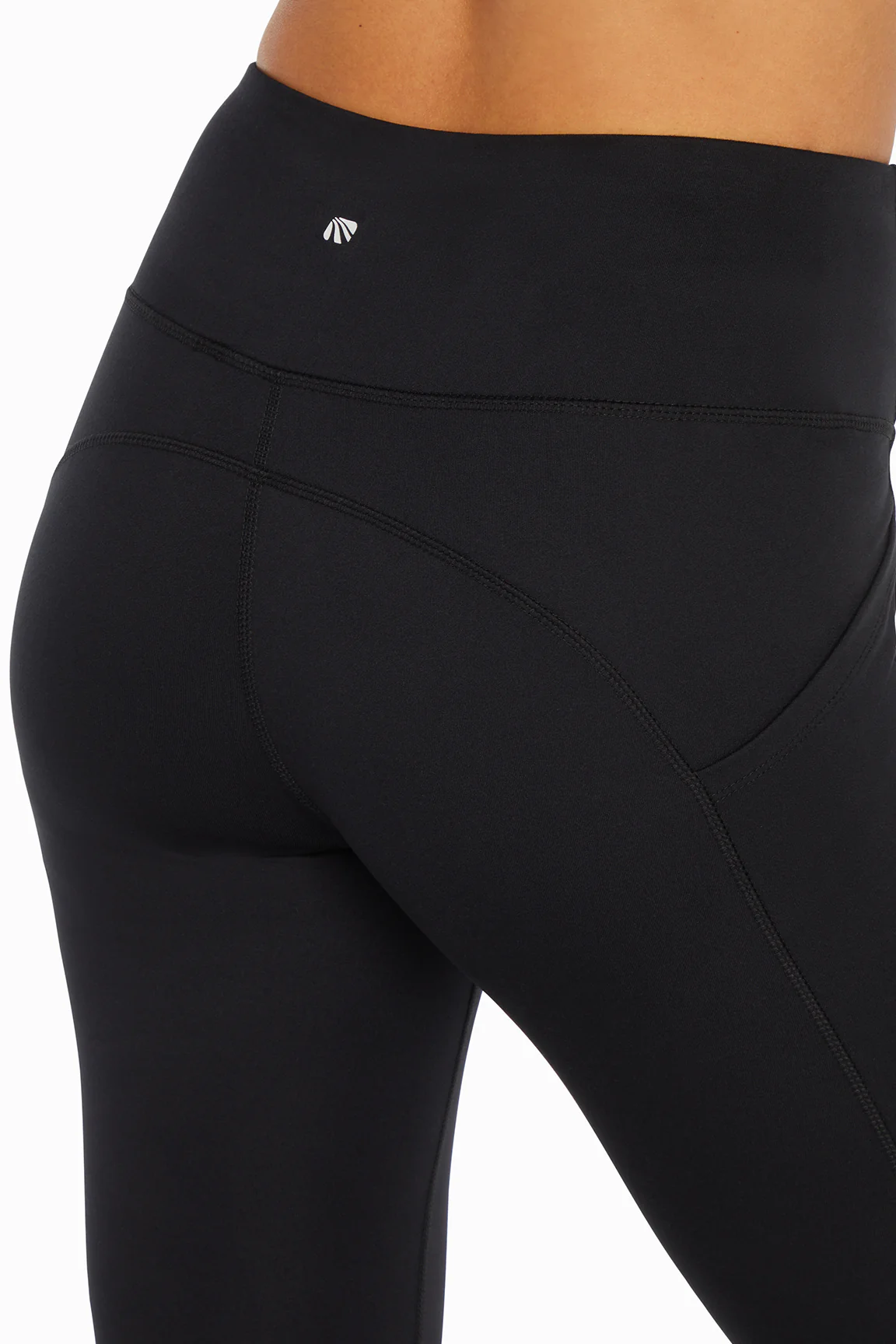 Kira Side Pocket Ankle Legging - Black - Image 2
