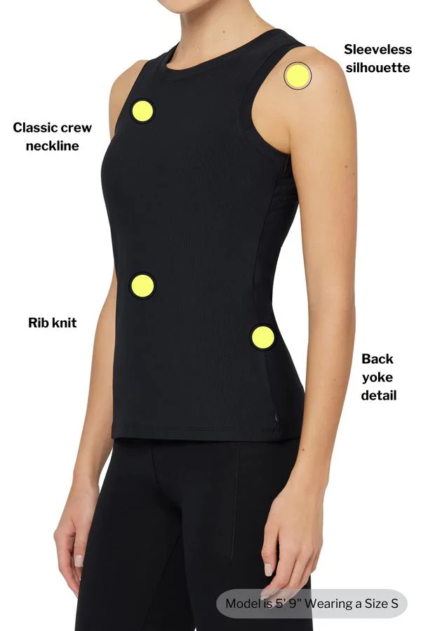 Janie Rib Tank - Image 26