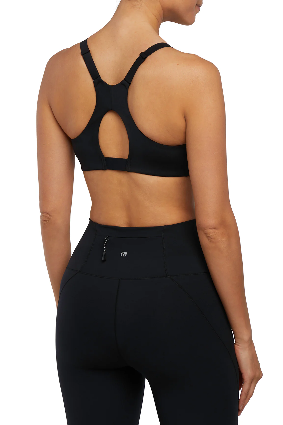 Allie Sports Bra - Black - Image 2