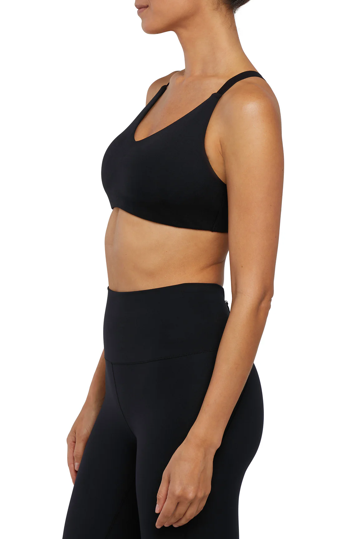 Allie Sports Bra - Black - Image 5