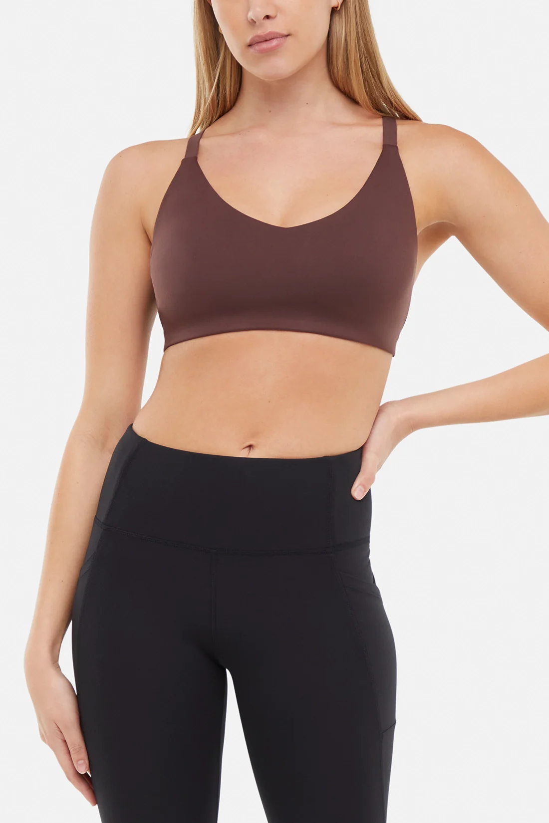Allie Sports Bra - French Roast
