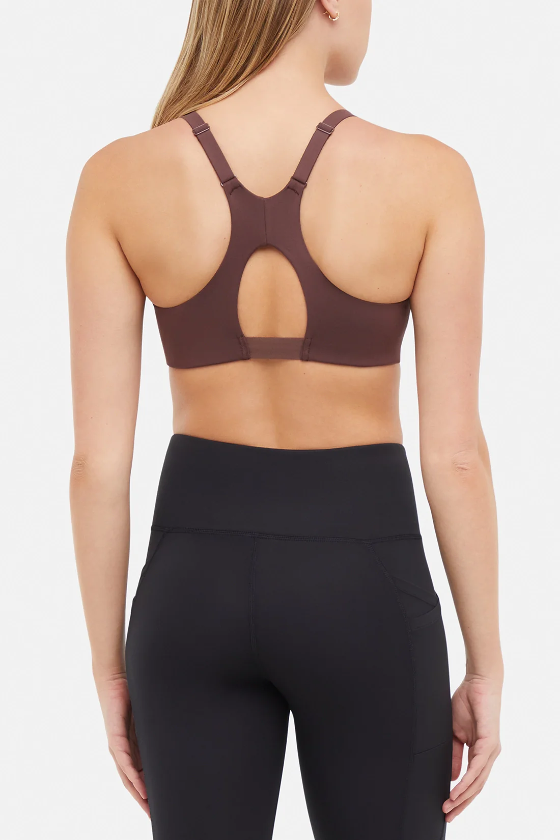 Allie Sports Bra - French Roast - Image 2