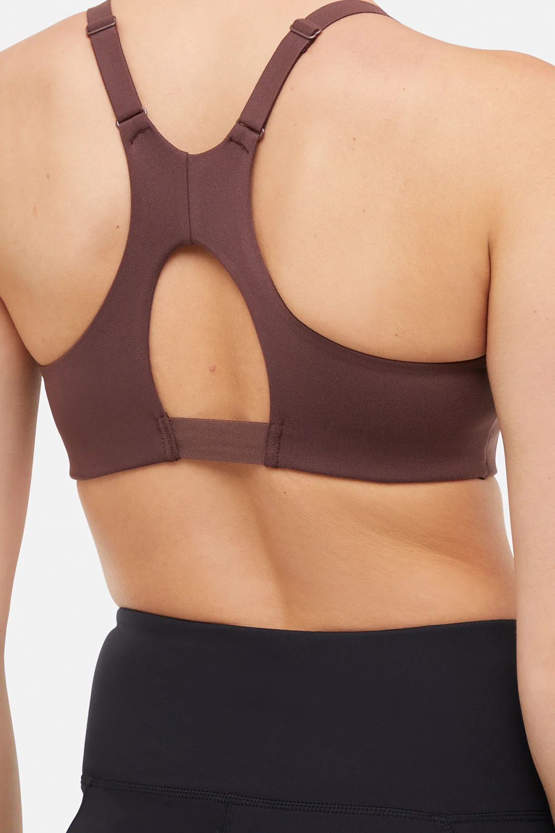 Allie Sports Bra - French Roast - Image 3