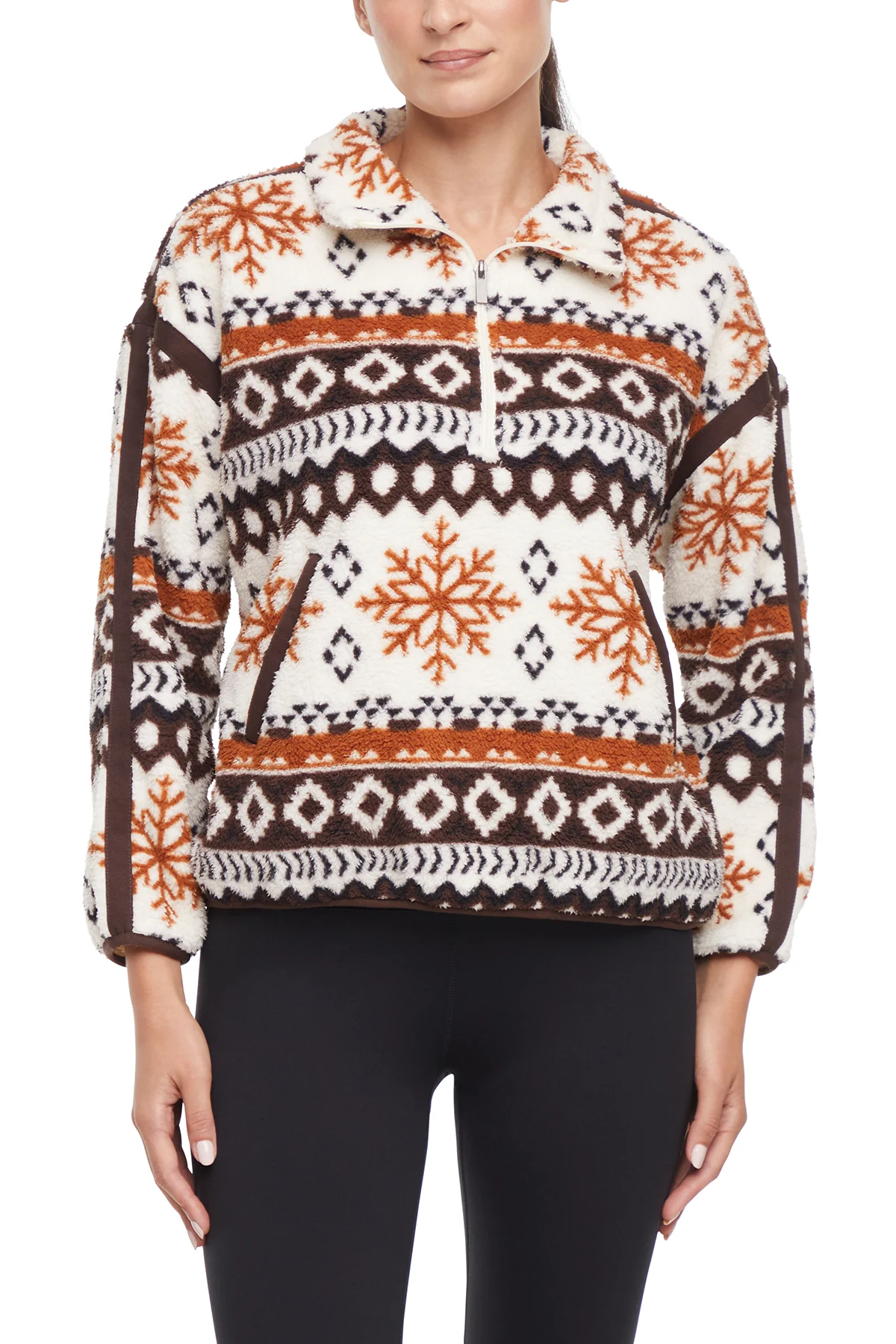 Caliste 1/4 Zip Sherpa Pullover - Image 17