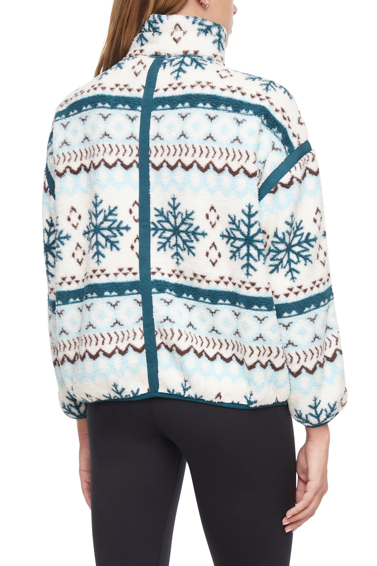Caliste 1/4 Zip Sherpa Pullover - Image 2