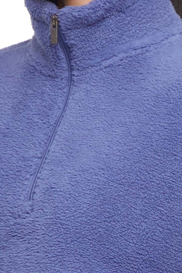 Caliste 1/4 Zip Sherpa Pullover - Image 9