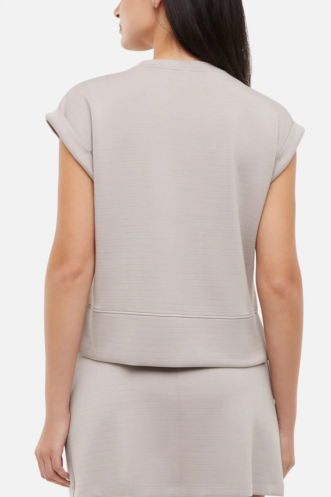 Becky Short Sleeve Crew Neck Top - Image 2