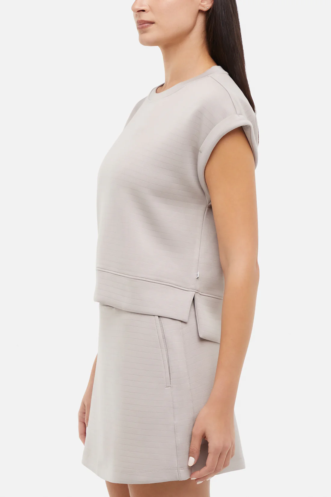 Becky Short Sleeve Crew Neck Top - Image 4