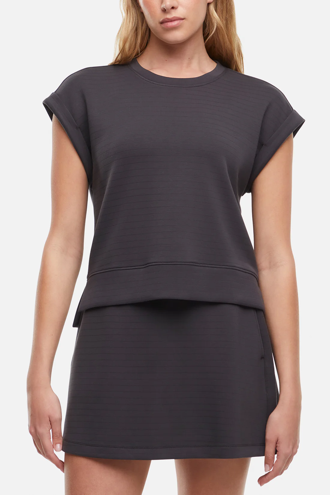 Becky Short Sleeve Crew Neck Top - Image 9