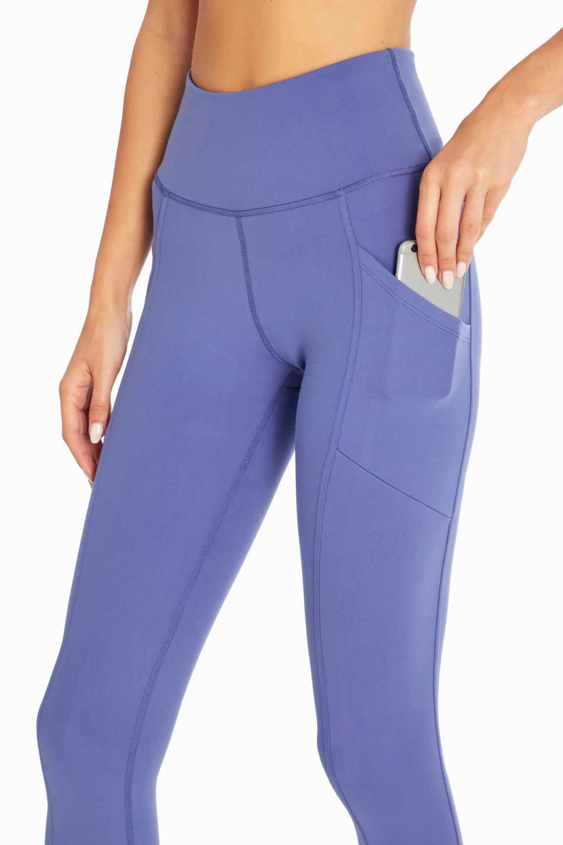Drew Side Pocket Tummy Control Mid Calf Capri - Image 26