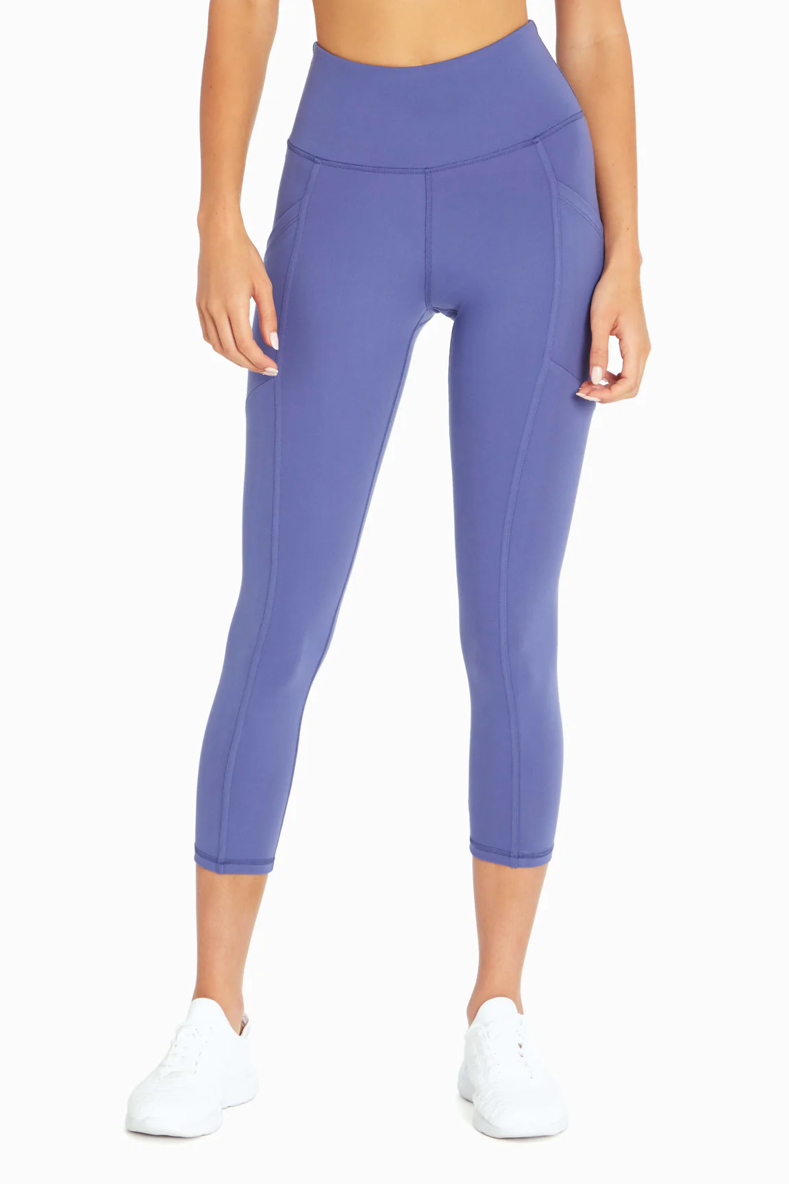 Drew Side Pocket Tummy Control Mid Calf Capri - Image 28