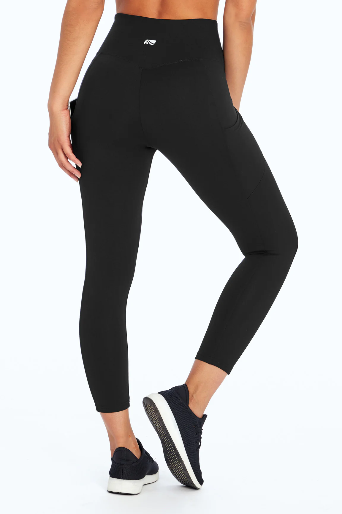 Drew Side Pocket Tummy Control Mid Calf Capri - Image 3