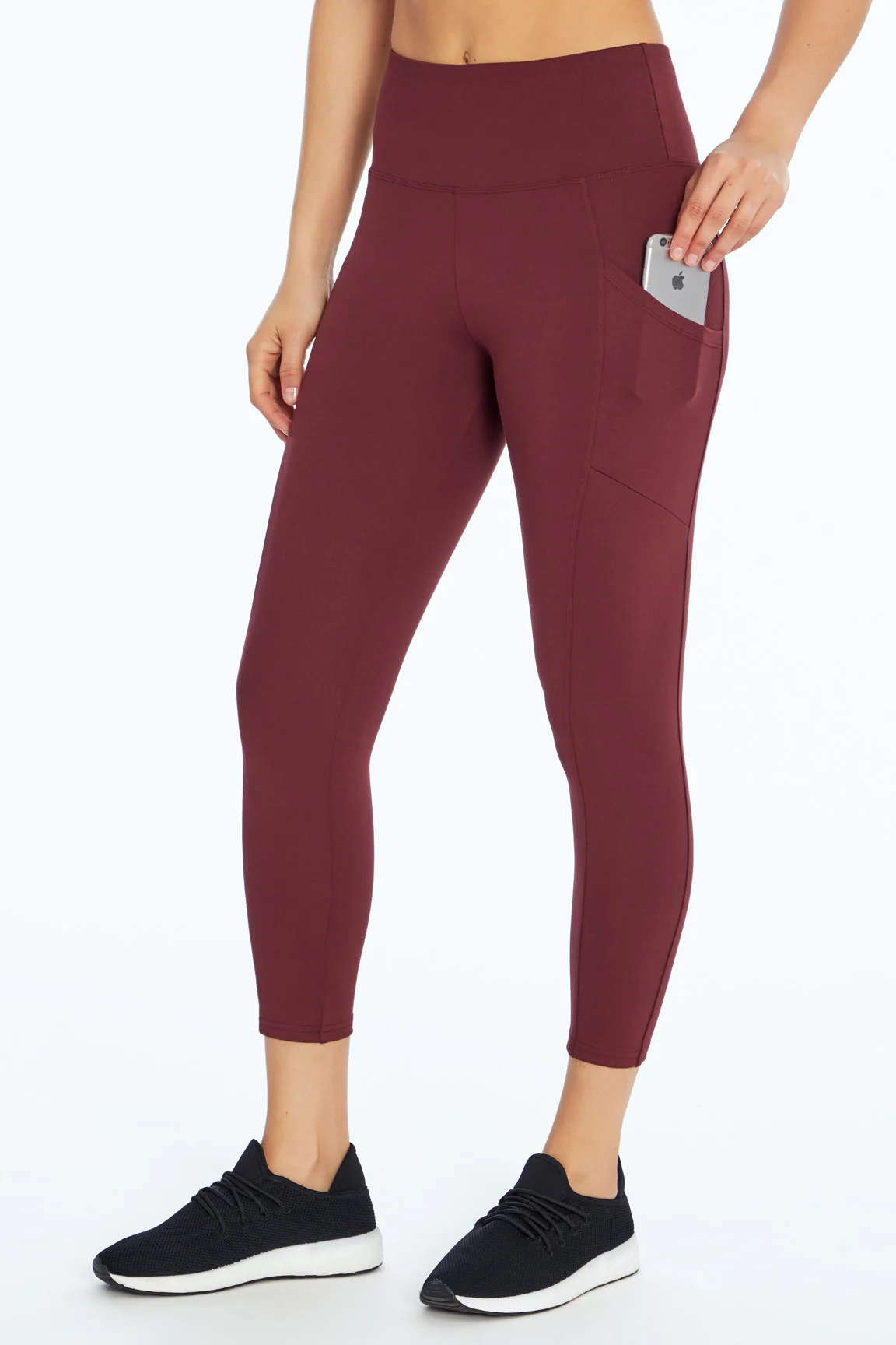 Drew Side Pocket Tummy Control Mid Calf Capri - Image 31