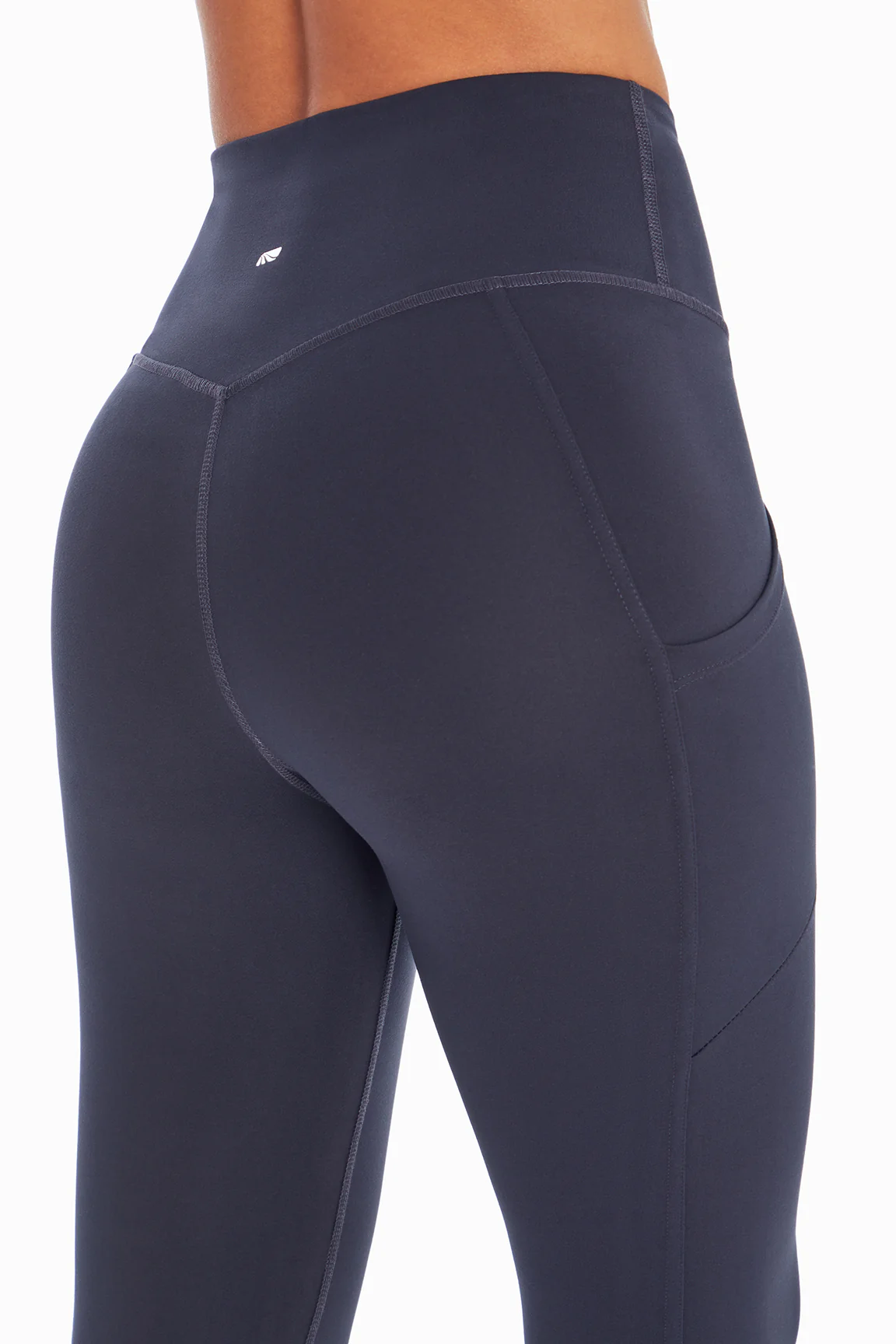 Drew Side Pocket Tummy Control Mid Calf Capri - Image 7