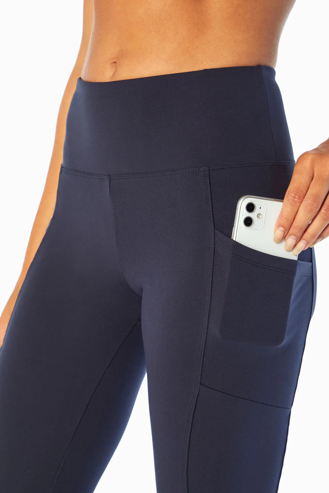 Eclipse Side Pocket Tummy Control Yoga Pant - Image 5