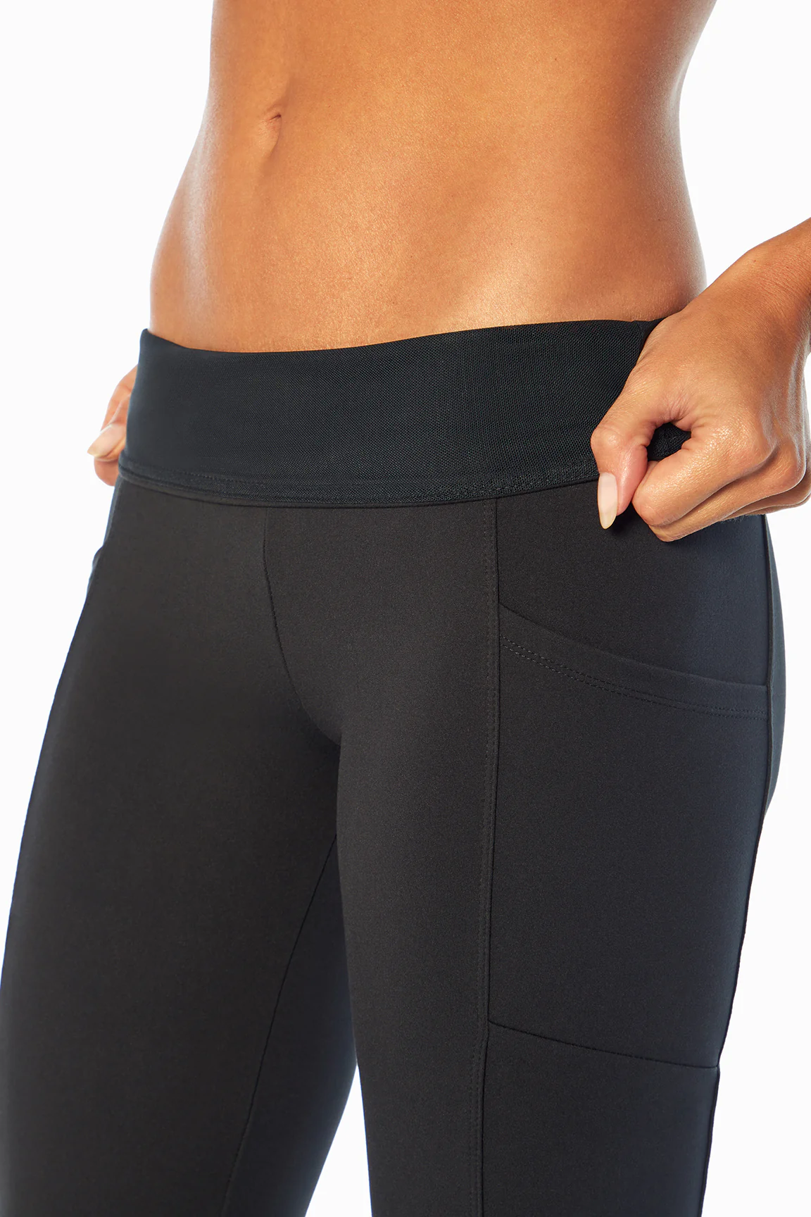 Eclipse Side Pocket Tummy Control Yoga Pant - Image 9