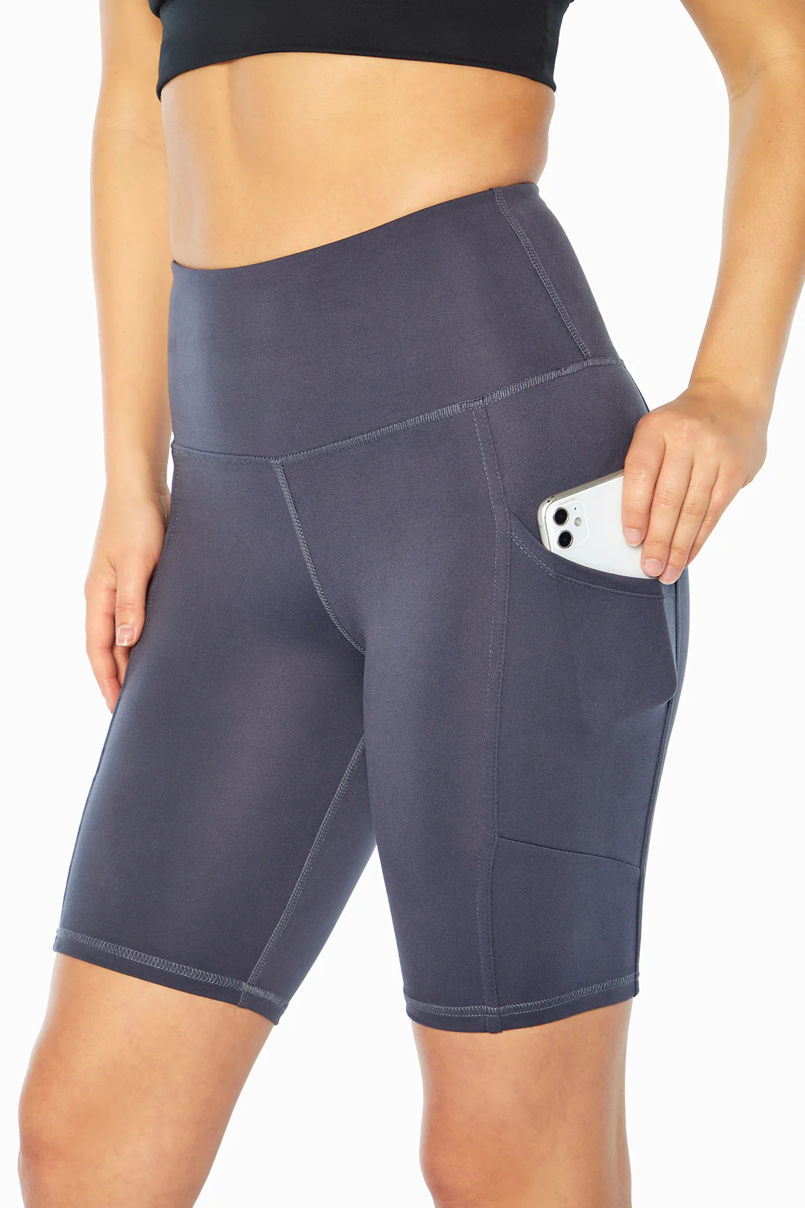 Brenda Side Pocket Tummy Control Bermuda - Image 11