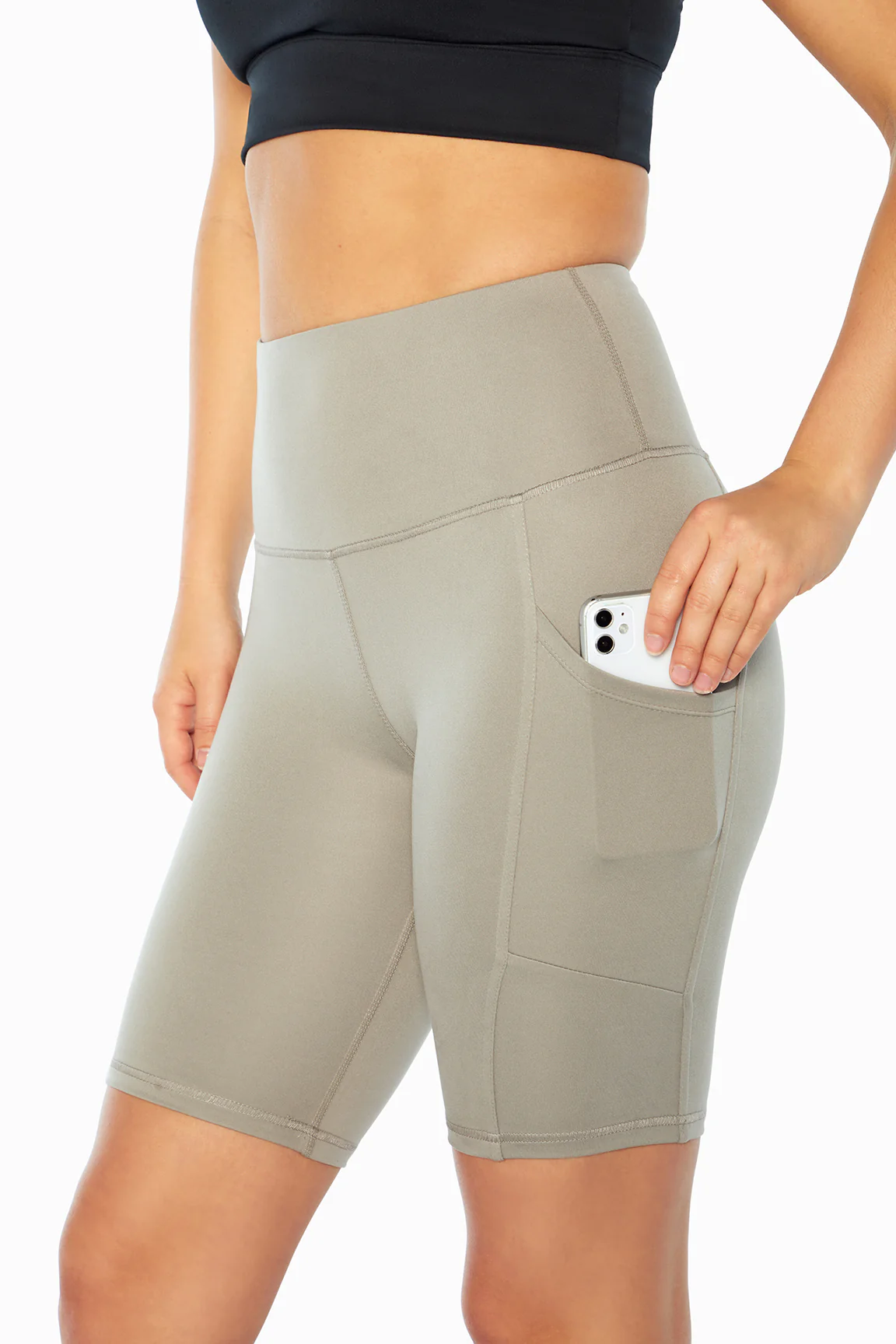 Brenda Side Pocket Tummy Control Bermuda - Image 40